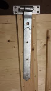 Depending on the weight distribution of the gate the top or bottom pin can be mounted upside down to prevent unwanted. Fitting Hook And Band Hinges Diynot Forums
