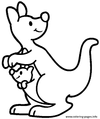 Let's discover a cute animal from australia with our kangaroo coloring pages. Coloring Pages For Kids Kangaroo Cute3106 Coloring Pages Printable
