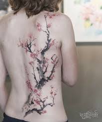 Beautiful Cherry Blossom Tree Tattoo Cherry Tree Tattoos Blossom Tree Tattoo