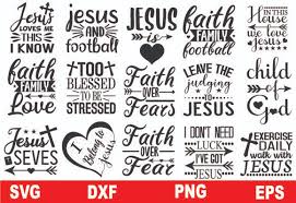 Download Christian Religious Jesus Bundle Graphic By Buyshirtsvg Creative Fabrica PSD Mockup Templates