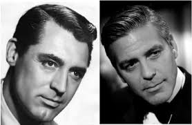 Black And White Celebrities That Look Alike The Wonderful World Of Celebrity Lookalikes Celebrities George Clooney Cary Grant