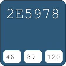 Das azurblau (kurz azur ), auch bergblau oder himmelblau genannt, ist ein hellblauer farbton. Azurblau 2e5978 Hex Farbcode Schemas Farben Farbpaletten Passende Lackfarben