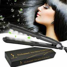 How do hair straighteners work? Hair Salon Steam Styler Flat Hair Straightener Straightening Hair Straighteners Flat Irons Professional Hair Salon Hair Straightener
