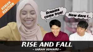 Download Replace Sarah Suhairi Rise And Fall Reaction By Koreans Unofficial Official Official Music Musik Mv M V Music Video Video Audio Lyrics Lirik Clip Lyric Asump3