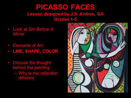 At artranked.com find thousands of paintings categorized into thousands of categories. Picasso Faces Lesson Designed By J S Anthos Ga Grades 1 5 Look At Girl Before A Mirror Elements Of Art Line Shape Color Discuss The Thought Behind Ppt Download