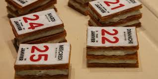 Ephemeride Patisseries Serigraphiees Alimentation Recette Patissiere
