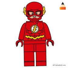 Lego the flash coloring page; How To Draw How To Draw Lego Flash Art Drawing For Kids Drawing Superheroes Lego Coloring Pages Lego Coloring