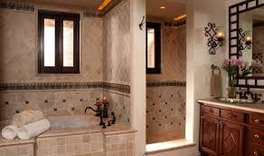 Here's an interesting collection of primary bathroom designs done in the spanish style. Mexican Hacienda At Cabo American Traditional Bathroom Mexico City Houzz