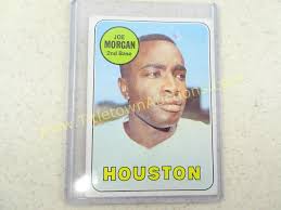 And as you can see, the card features a very young morgan wearing his joe morgan was elected to the national baseball hall of fame in cooperstown during his first year of eligibility in 1990. 1969 Topps Joe Morgan Baseball Card Dugan Inc