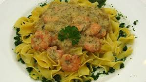 Receita De Macarrao Ao Molho De Camarao E Vinho Branco Enviada Por Tudogostoso Tudogostoso