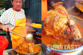 Steam fish head with ginger or fermented bean paste. 11 Delicious Fish Head Curries Around Kl Pj That Will Make You Drool