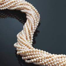 4mm Freshwater Pearl Peach Pink Pearl Beads Natural Pearl 1 Or 6 Strands 16 Inches 115 Beads Round Pearl For Necklace Pink Pearl Natural Pearls How To Make Necklaces