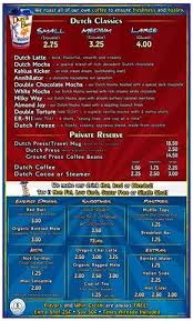 Dutch bros sugar free drinks menu. Dutch Bros Coffee Menu Menu For Dutch Bros Coffee Meridian Boise