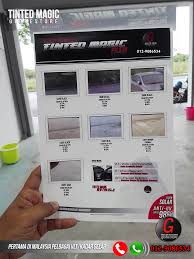 Wajib tahu, ini 6 jenis tinta anti pudar agar hasil cetak maksimal. Tinted Magic Malaysia Kadar Tinted