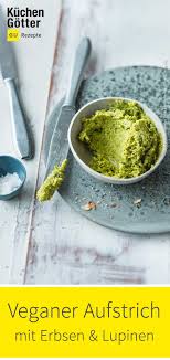 Einfaches Rezept Fur Veganen Erbsen Lupinen Aufstrich Rezepte Lebensmittel Essen Aufstrich