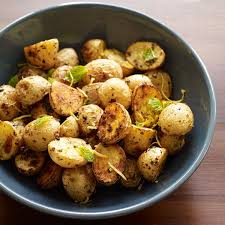 Roasted Baby Potatoes With Oregano And Lemon Recipe Roasted Baby Potatoes Recipes Baby Potato Recipes