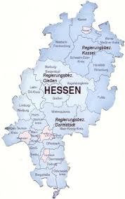 Hessen Karte Deutschland Deutschland Hessen Karte