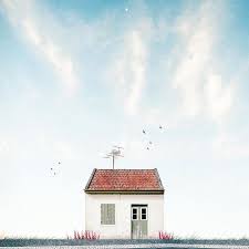 My Two Years As A Hunter Of Lonely Houses House Photography Minimalist Photography House Illustration