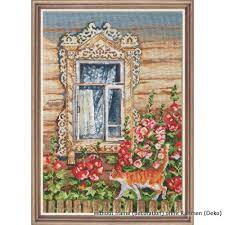 Start stitching as near the center as makes sense (given your pattern) as possible. Buy Oven Counted Cross Stitch Kit Rustic Patterns 25x35cm Diy 33 49