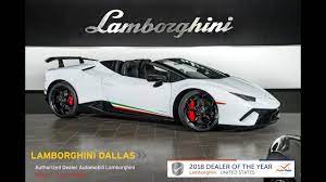 Globally, lamborghini expects the spyder to account for 40 percent of huracan performante sales but. 2018 Lamborghini Huracan Performante Spyder Bianco Icarus 18l0097 Youtube