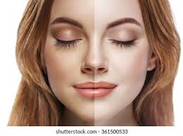 2,5 mila immagini, foto stock e illustrazioni esenti da diritti d'autore a  tema Half tanned face