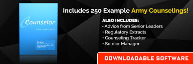 A letter of reprimand to a manager is a rare event. Counseling Statements Included Army Counseling Online
