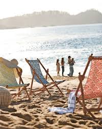 Let S Get All Our Stuff Situated Heard There S A Big Wave Coming In We Can Watch The Surfers Love These Beach Chairs Beach Beach Chairs Beach Living