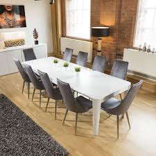 Tall bistro table and pair of two chairs are very tiny and compact, which make them perfect choice to small kitchen. Luxury Extending Dining Set Glass Top Table 10 Tall Grey Velvet Chairs 10 Seater Dining Table Luxury Dining Tables Large Farmhouse Dining Table