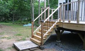 In houses renovations curved stairs for deck or mezzanine are able to give a dramatic touch of style. How To Build A Deck Step By Step Guide With Pictures