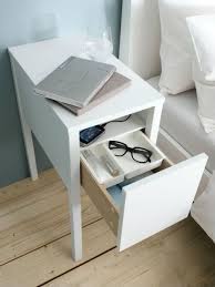 A clean, simple design that fits nicely next to high beds. Products Nordli Nightstand Ikea Nordli Home Bedroom