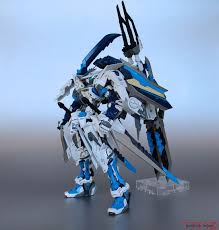 Mg 1 100 Astray Blue Frame Kamui Abf Cobra Variant Custom Build Gundam Kits Collection News And Reviews Blue Frames Custom Gundam Gundam Model