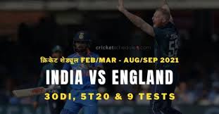 India vs england tour fixtures. India Vs England 2021 Ind Vs Eng T20 Odis And Tests Series Coverage In 2021 England Tours Of England India Australia