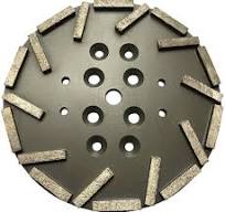 10" Concrete Diamond Grinding Disc Plate Compatible with ...