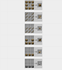 It can be upgraded to higher tiers using upgrade kits when placed, a sawmill faces the player. Pretvarati Se Pijesak Izjednaciti Minecraft Wood Recipes Goldstandardsounds Com