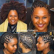 Yes To Her Starter Locs Start Style Your Locs Same Day Styl Locs Hairstyles Natural Hair Styles Short Locs Hairstyles