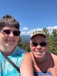 WEEK 2 (June 10-16): We had several special visits from encouraging lodge  friends and family. Monday started with a visit from Kevin and Nora  Semonsen, the Oregon Cultural Trust Prize Winners. We