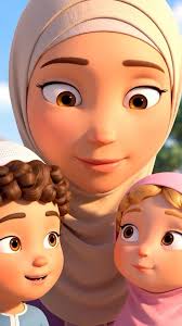📺🩵Maryam and Fatima Discovering Muslim Kids TV