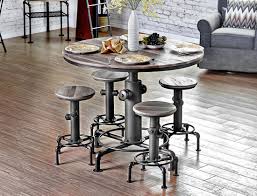 Shop for counter height table bases at webstaurantstore. Fire Hydrant Industrial Pub Table Set
