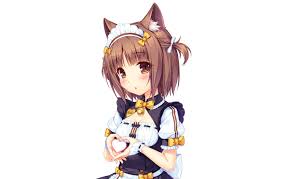 Anime cats are certainly one of the … Wallpaper Kawaii Girl Nothing Anime Cat Pretty Asian Cute Japanese Oriental Asiatic Sugoi Visual Novel Uniform Subarashii Bishojo Images For Desktop Section Igry Download