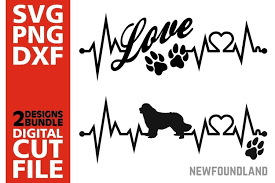 Free icons of love in various ui design styles for web, mobile, and graphic design projects. 2x Newfoundland Bundle Svg Dog Svg Heartbeat Svg Love Svg 381943 Cut Files Design Bundles