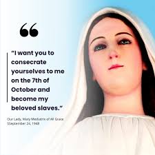 Devotion to the Mary Mediatrix of all Grace. Block Rosary @ West Plains  Subdivision