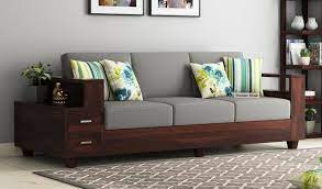 Buy Solace Wooden Sofa 3 1 1 Set Online In India Wooden Street Sofa Set Designs Wooden Sofa Set Designs Living Room Sofa Design