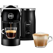 Sleek and compact, the lavazza jolie espresso coffee machine adapts perfectly to every style, giving a touch of vivacity to the furnishings and intense and deep pleasure to the palate. 18000416 Lavazza Pod Coffee Machine Black Ao Com