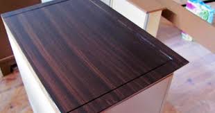 Gel Stain Java Over White Furniture Gel Stain Furniture Staining Furniture Painting Wood Furniture White