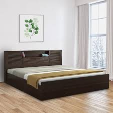 All from our global community of photographers. Buy Bolton Engineered Wood King Bed With Hydraulic Storage In Wenge Colour By Hometown Online At Best Price Hometown