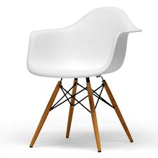 Baxton Studio Set Of 2 Pascal Mid Century Plastic Shell Chairs In White Beyond The Rack Molded Plastic Chairs Shell Chair Midcentury Modern Dining Chairs