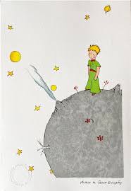 Publié en 1943 à new york simultanément à sa traduction anglaise, c'est une œuvre poétique et philosophique sous l'apparence d'un conte pour enfants. Antoine Desaint Exupery Le Petit Prince Sur L Asteroide B 612 The Little Prince On Asteroid B 612 Mutualart