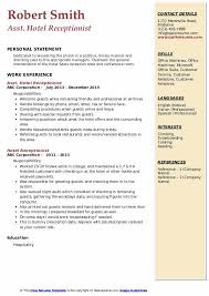 Explore guest reviews and book the perfect hotel for your trip in indianapolis, indiana. Hotel Receptionist Resume Samples Qwikresume