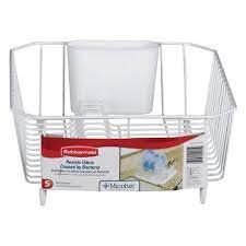 Thank you for your interest in rubbermaid products. Amazon Com Rubbermaid 6008arwht White Twin Sink Dish Drainer Kitchen Dining