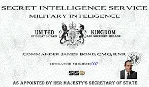Mi6 James Bond Card James Bond Party Bond James Bond